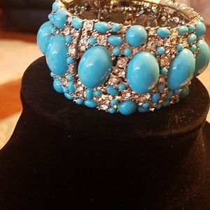 Turquoise  stretch bracelet